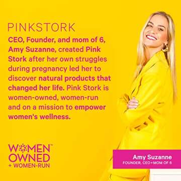 Pink Stork Fertility Drink Mix: Cranberry Lemonade, Fertility Supplements for Women, Hormone Balance, Fertility Prenatal Vitamin, Inositol, Vitamins B6 & B12, Women-Owned, 30 Servings