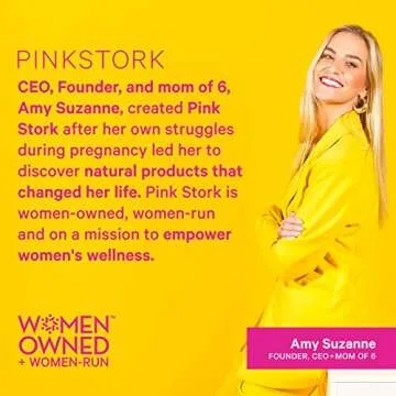 Pink Stork Fertility Drink Mix: Cranberry Lemonade, Fertility Supplements for Women, Hormone Balance, Fertility Prenatal Vitamin, Inositol, Vitamins B6 & B12, Women-Owned, 30 Servings