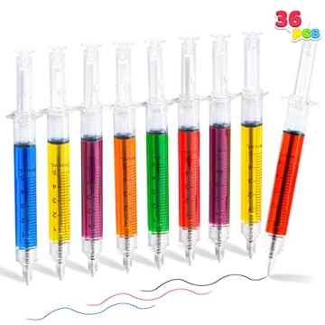 Bulk Syringe Pens 36pk for Nursing School Supplies