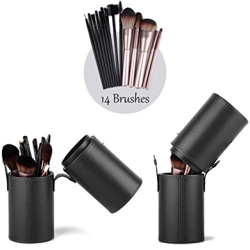 Narwey Makeup Brush Holder Travel Case for Easy Organization