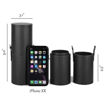 Narwey Makeup Brush Holder Travel Case for Easy Organization