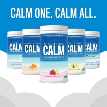 Natural Vitality CALM Magnesium Drink Mix for Relaxation