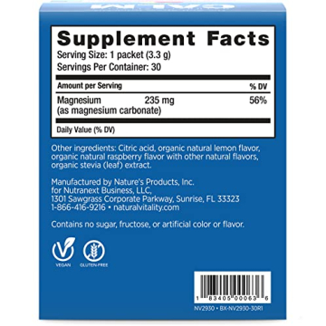 Natural Vitality CALM Magnesium Drink Mix for Relaxation