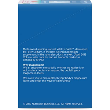 Natural Vitality CALM Magnesium Drink Mix for Relaxation