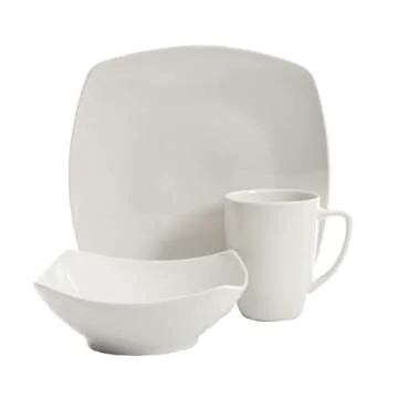Gibson Home Amelia Court Porcelain Dinnerware Set - Elegant & Durable