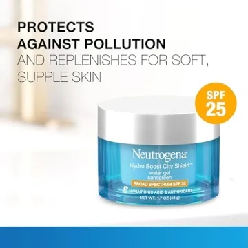 Neutrogena Hydro Boost Face Moisturizer with SPF 25 for Hydration
