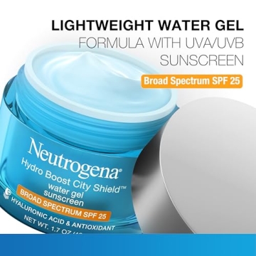 Neutrogena Hydro Boost Face Moisturizer with SPF 25 for Hydration