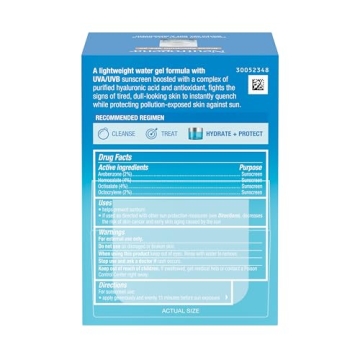 Neutrogena Hydro Boost Face Moisturizer with SPF 25 for Hydration