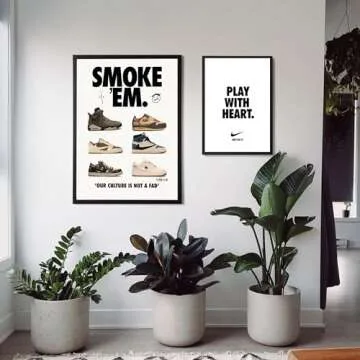 CREAARO Hypebeast Posters Unframed Motivational Art