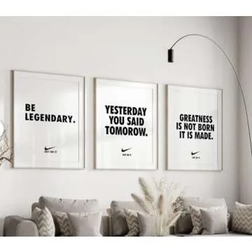 CREAARO Hypebeast Posters Unframed Motivational Art
