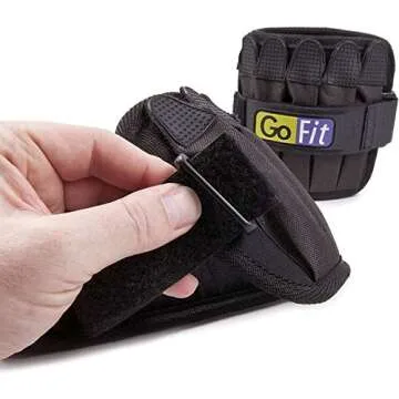 Comfortable Adjustable Ankle Weights – GoFit Training Gear