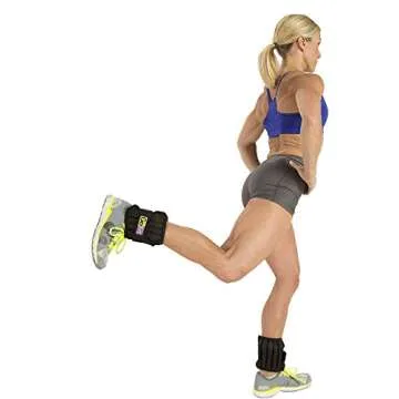 Comfortable Adjustable Ankle Weights – GoFit Training Gear