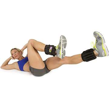 Comfortable Adjustable Ankle Weights – GoFit Training Gear