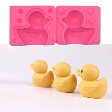 3D Duck Silicone Mold for Creative Baking and Crafts