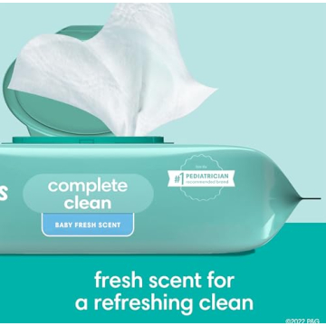 Pampers Baby Wipes Complete Clean Baby Fresh Scented