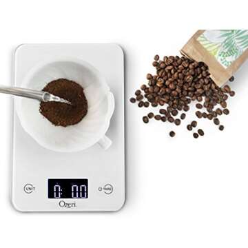 Ozeri Touch Digital Kitchen Scale - Accurate & Stylish