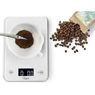 Ozeri Touch Digital Kitchen Scale - Accurate & Stylish