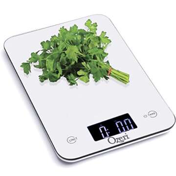 Ozeri Touch Digital Kitchen Scale - Accurate & Stylish