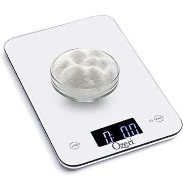 Ozeri Touch Digital Kitchen Scale - Accurate & Stylish