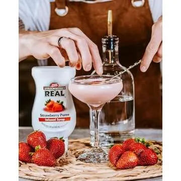 Reàl Infused Exotics Taste of Summer Variety Pack: Cream of Coconut, Pineapple, and Strawberry (Pack of 3, 16.9 FL OZ Bottles)