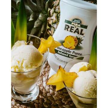 Reàl Infused Exotics Taste of Summer Variety Pack: Cream of Coconut, Pineapple, and Strawberry (Pack of 3, 16.9 FL OZ Bottles)