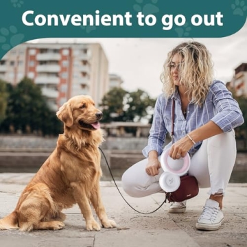 TailoredPetHOME Retractable Dog Leash with LED Light