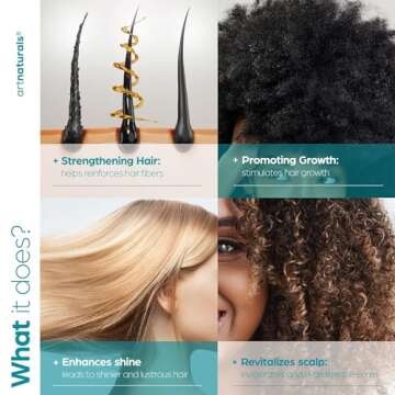 artnaturals RiceWater + Biotin Conditioner - Hydrating Hair Care