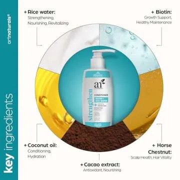 artnaturals RiceWater + Biotin Conditioner - Hydrating Hair Care