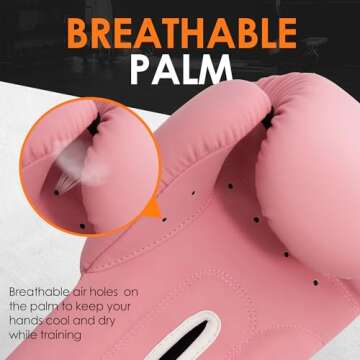 MaxxMMA Pro Training Boxing Gloves Men Women, Muay Thai, Kickboxing Punching Bag Fight Gloves, Sparring Heavy Bag Workout Gloves