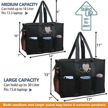 Stylish Nurse Bag with Multiple Compartments for Nurses