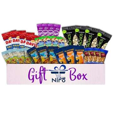 Niro Assortment | 30 Packets of Delicious & Healthy Mixed Nuts Snack | Trail Mix and Nuts Snack Vari...