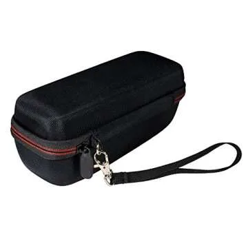 JBL Flip 4 Portable Bluetooth Wireless Speaker Bundle with Protective Travel Case - Black