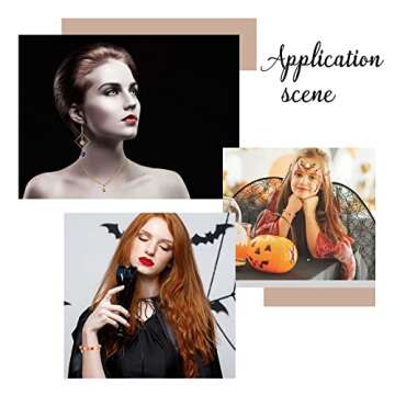 PH PandaHall Evil Eye Charm, 20pcs 2 Styles Real 18K Gold Plated Heart/Sun Cubic Zirconia Evil Eye Pendants Halloween Charms with Jump Ring for DIY Dangle Bracelet Earring Jewelry DIY Craft, Golden