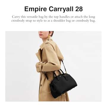 Coach Empire Carryall 28, Black