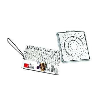 Ibili Foldable Tin Plate Stovetop Toaster for Home and Camping