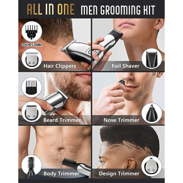 Ufree Waterproof Electric Beard Trimmer for Men