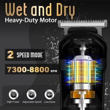 Ufree Waterproof Electric Beard Trimmer for Men