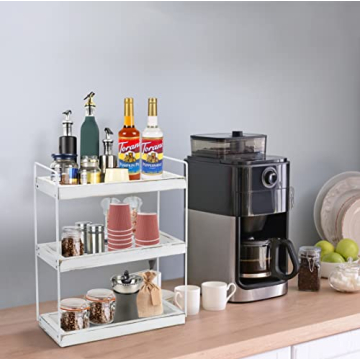 Updesign 3 Tier Bathroom Organizer for Stylish Storage