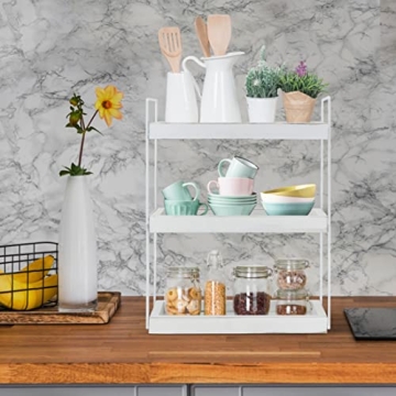 Updesign 3 Tier Bathroom Organizer for Stylish Storage