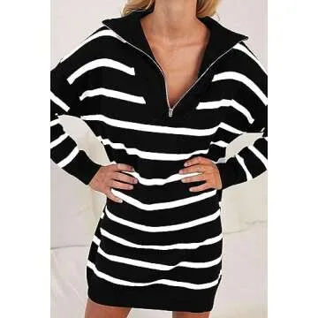 Pink Queen Women's Knit Sweater Dress for Every Occasion