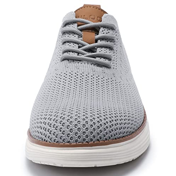 VILOCY Men's Lightweight Breathable Dress Sneakers
