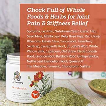 Dr. Harvey's Ortho-Flex Herbal Hip and Joint Supplement for Dogs (7 Ounces)