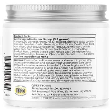 Dr. Harvey's Ortho-Flex Herbal Hip and Joint Supplement for Dogs (7 Ounces)