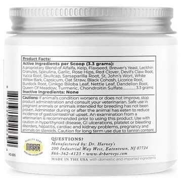 Dr. Harvey's Ortho-Flex Herbal Hip and Joint Supplement for Dogs (7 Ounces)