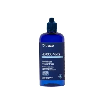 Trace Minerals 40,000 Volts - Concentrated Electrolyte Supplement Drops for Enhanced Hydration and E...