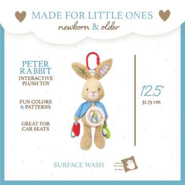 KIDS PREFERRED Beatrix Potter Peter Rabbit Activity Toy