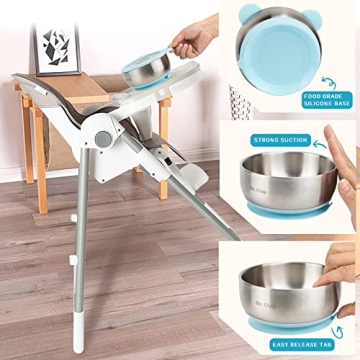 MR. CHOU Baby Bowls - Safe & Stylish for Toddlers