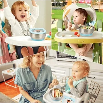 MR. CHOU Baby Bowls - Safe & Stylish for Toddlers