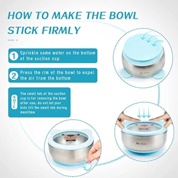 MR. CHOU Baby Bowls - Safe & Stylish for Toddlers