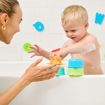 Munchkin Connect-A-Cup Bath Toy for Learning Fun